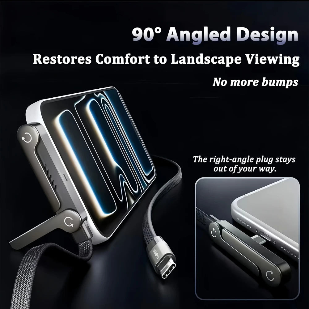 Foldable Charging Cable With Stand