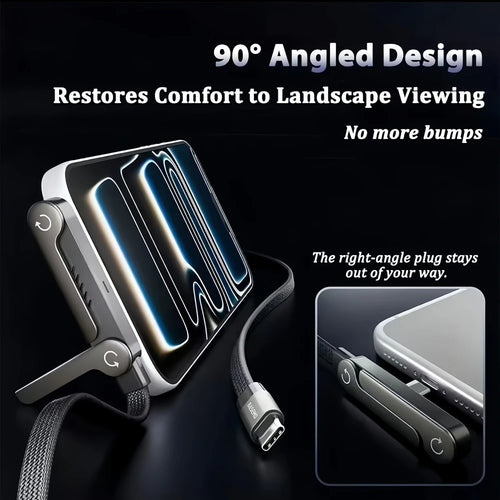 Foldable Charging Cable With Stand